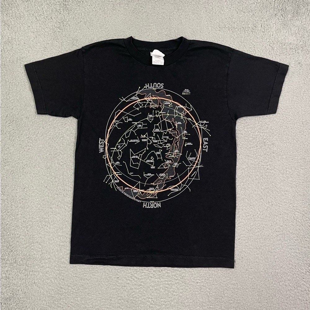 Kids vintage y2k‎ Smithsonian Star Constellation T-shirt - Picture 2 of 5